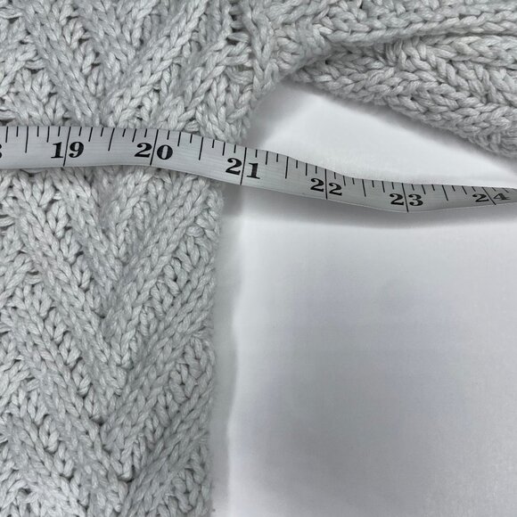 dip Women's Thick Cable Knit Button Cardigan Sweater Cold Weather Plus Size XL - Picture 7 of 12